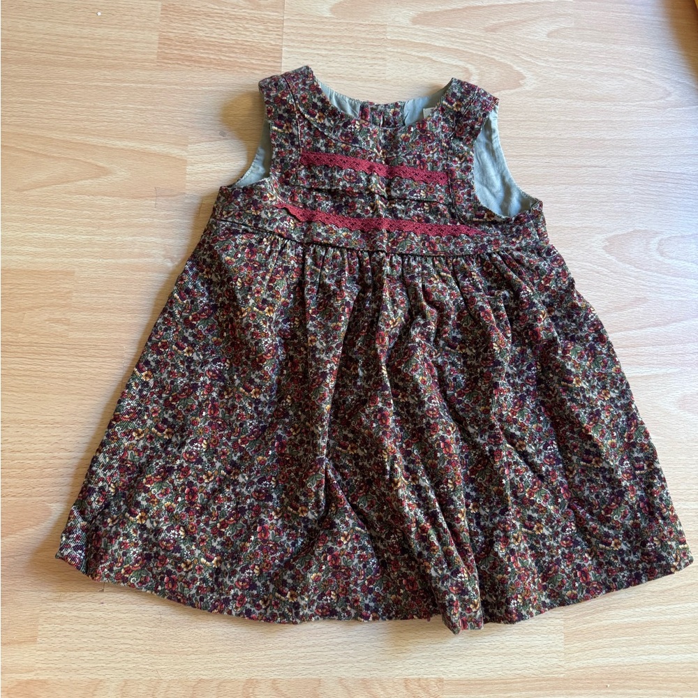 Zara Multicolor Floral Kids Dress